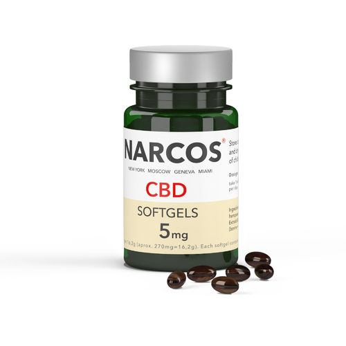 NARCOS® CBD Soft 5mg by Dogmoments Mensch / Tier